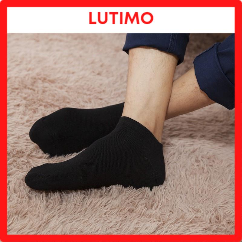 Tất nam nữ cổ ngắn cao cấp hàng chính hãng xuất nhật khử mùi vớ không hôi không xù thoáng khí LUTIMO T3