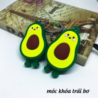 Móc khóa trái bơ cute giá rẻ