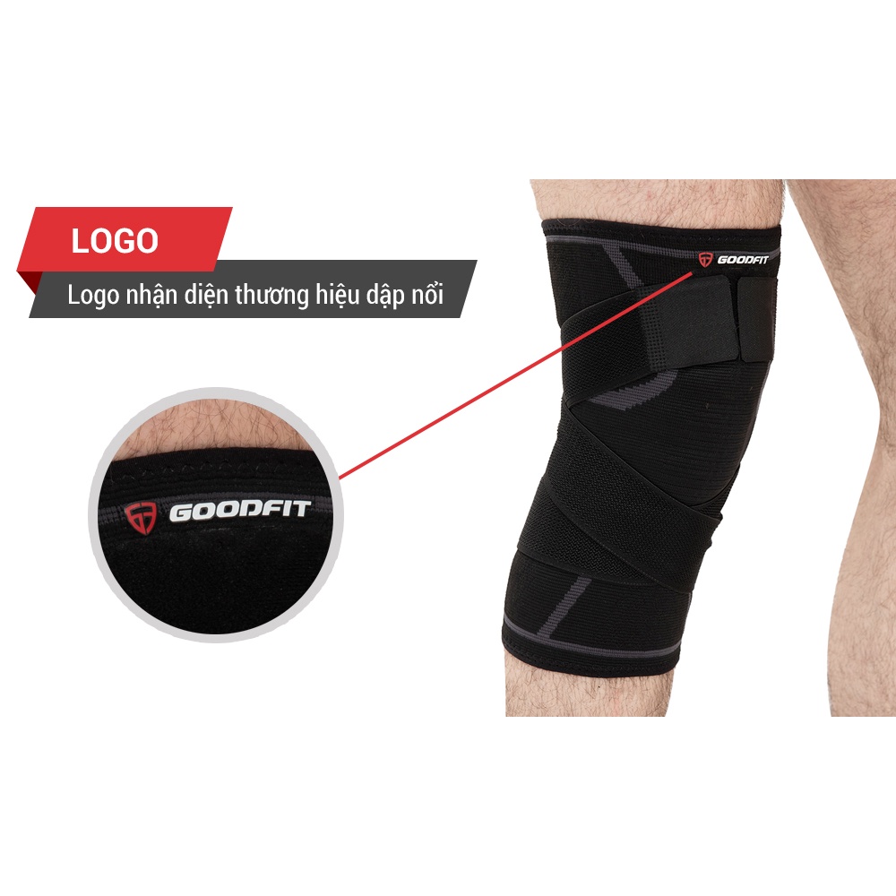 Bó gối thể thao GoodFit 2 trong 1 GF511K