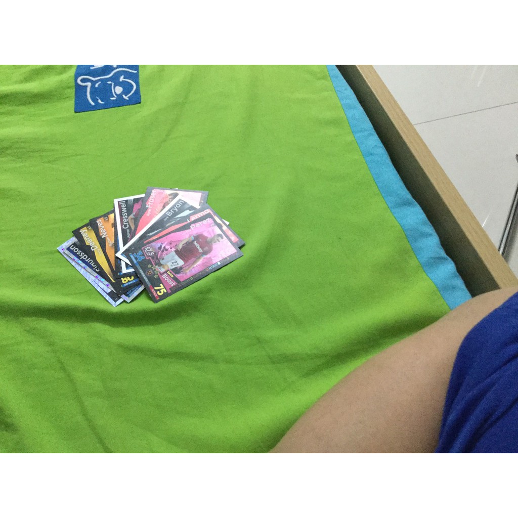 thẻ match attax lấp lánh.
