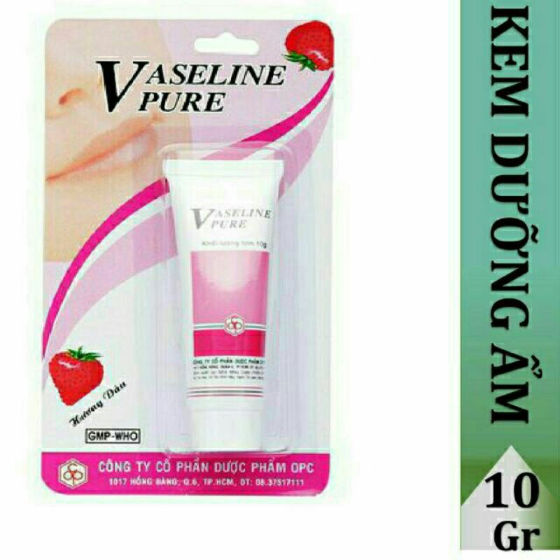 Vaseline pure dưỡng ẩm da (10g)