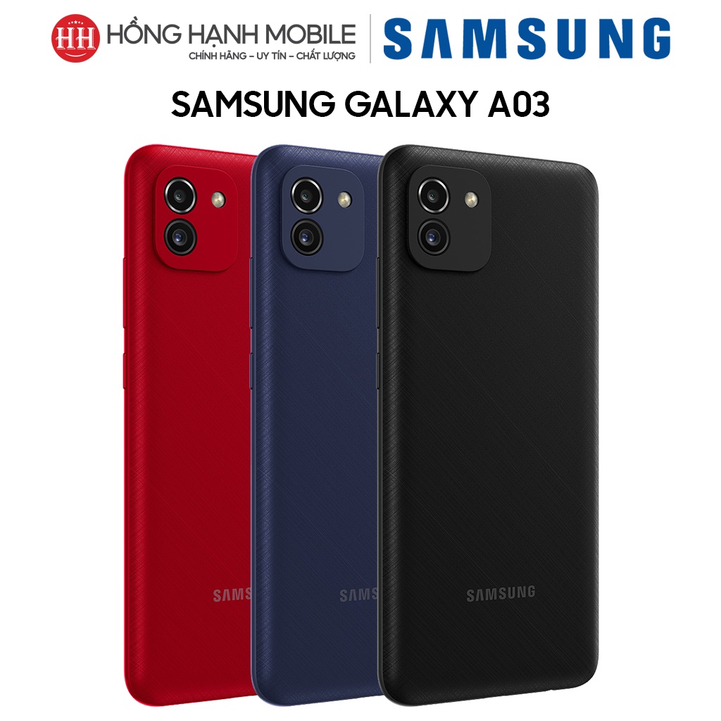 Điện Thoại Samsung A03 3GB/32GB - Hàng Chính Hãng