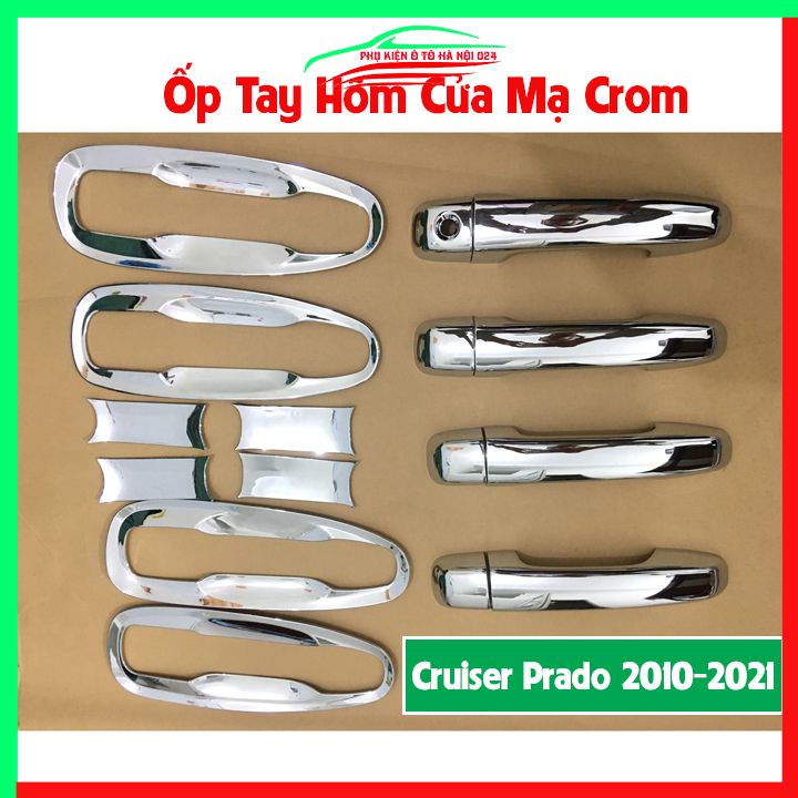 Ốp tay hõm mạ crom Land Cruiser Prado 2010-2021