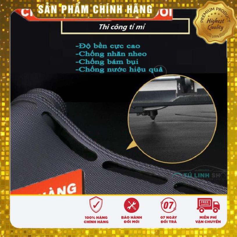 FREE SHIP- Thảm taplo Chevrolet Colorado bằng lông Cừu 3 lớp hoặc Da Cacbon