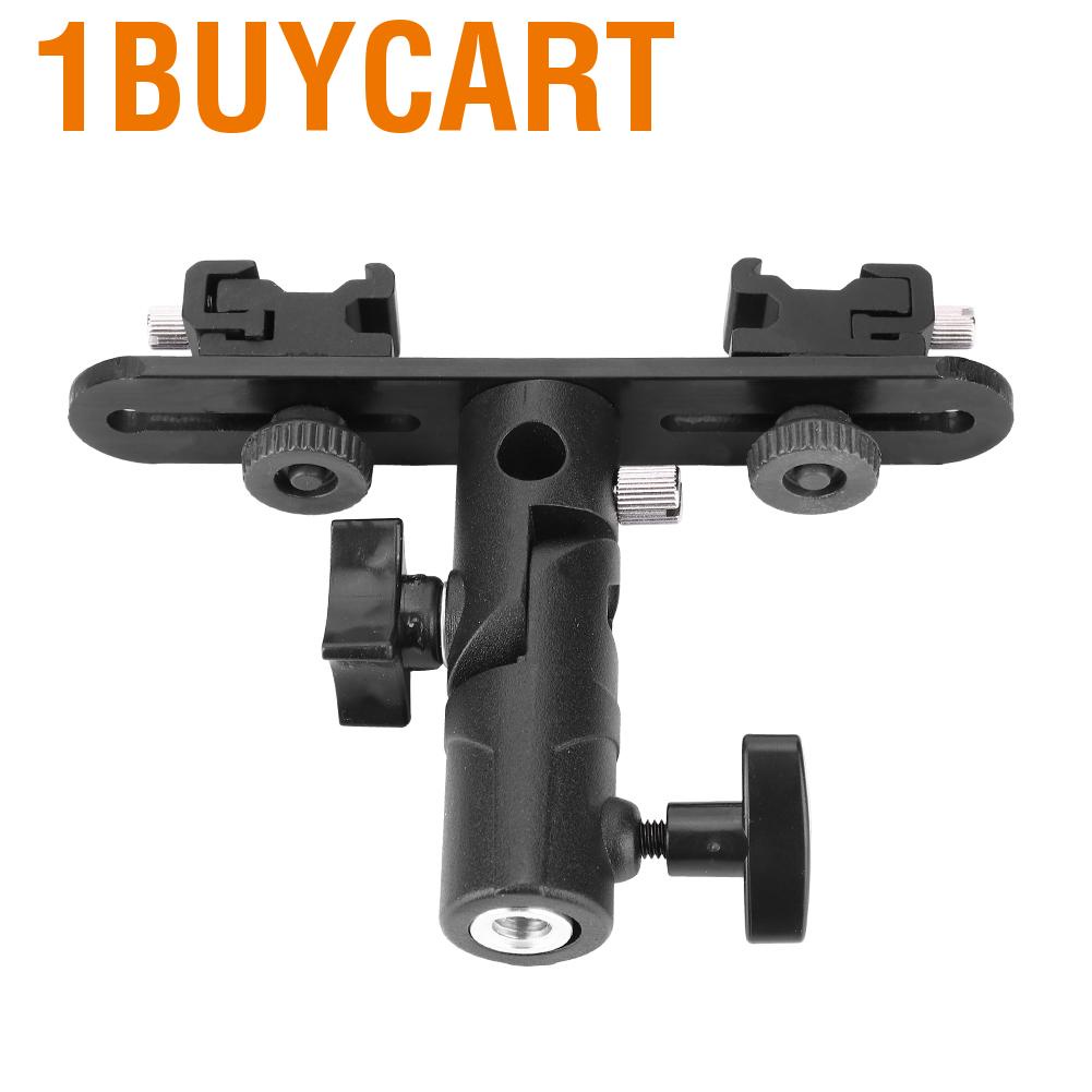 1buycart Flash Bracket Tripod Mount Hot Shoe Extension Camping for Camera
