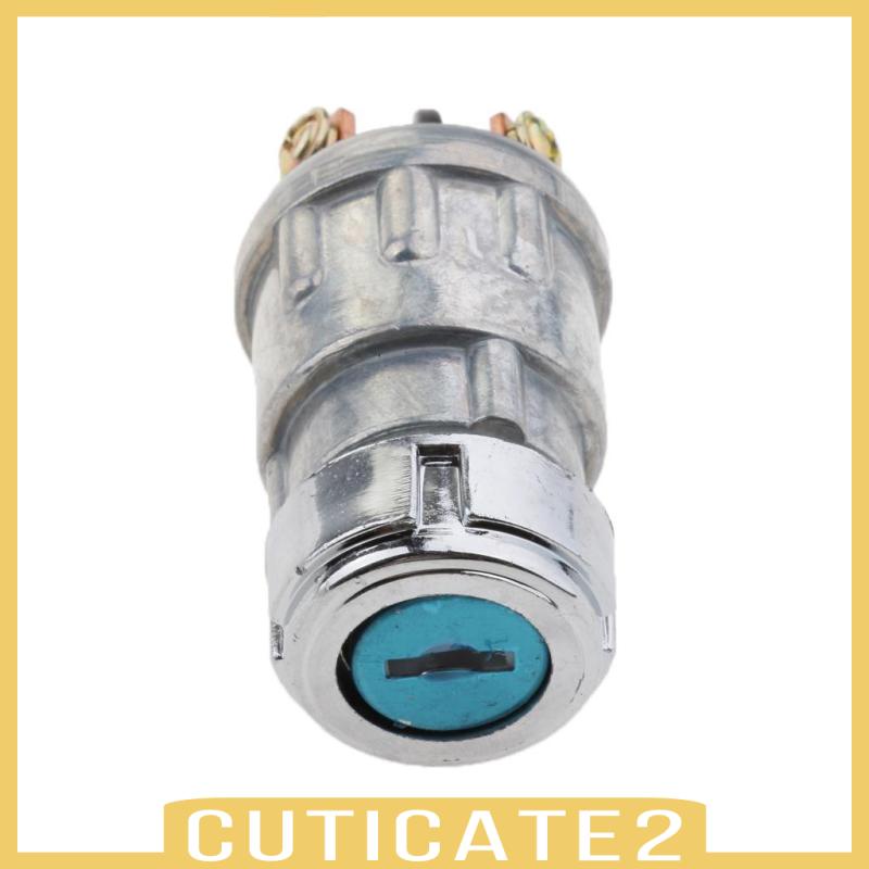 Bộ Ổ Khóa Xi Lanh Đánh Lửa 12V + 2 Chìa Khóa 3 Vị Trí Thông Dụng Cho Xe Hơi / Xe Tải