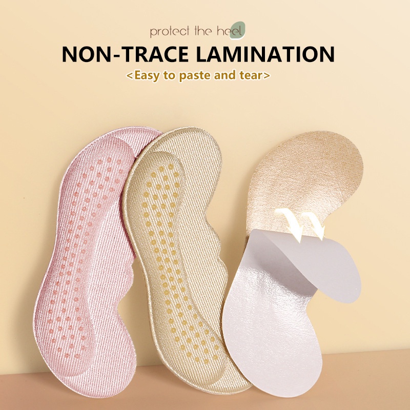 Set 2 Miếng Dán Lót Giày Cao Gót Giúp Giảm Đau Tiện Dụng