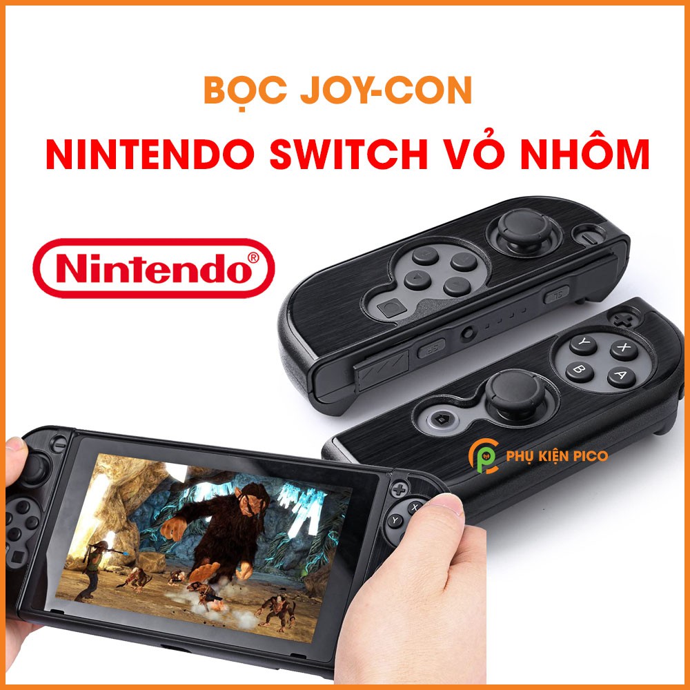 Vỏ bọc Joy-con Nintendo Switch vỏ nhôm chống sốc nhiều màu