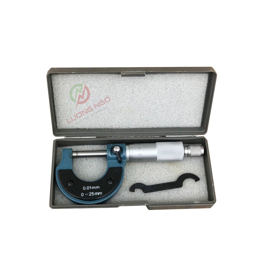 Thước Panme đo ngoài 0 - 25mm - Panme đo ngoài cơ khí cao cấp