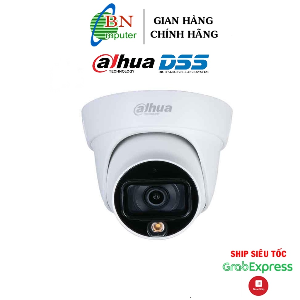 Camera Dahua Full 2.0 1239TLP-A-LED ban đêm có màu có mic | BigBuy360 - bigbuy360.vn