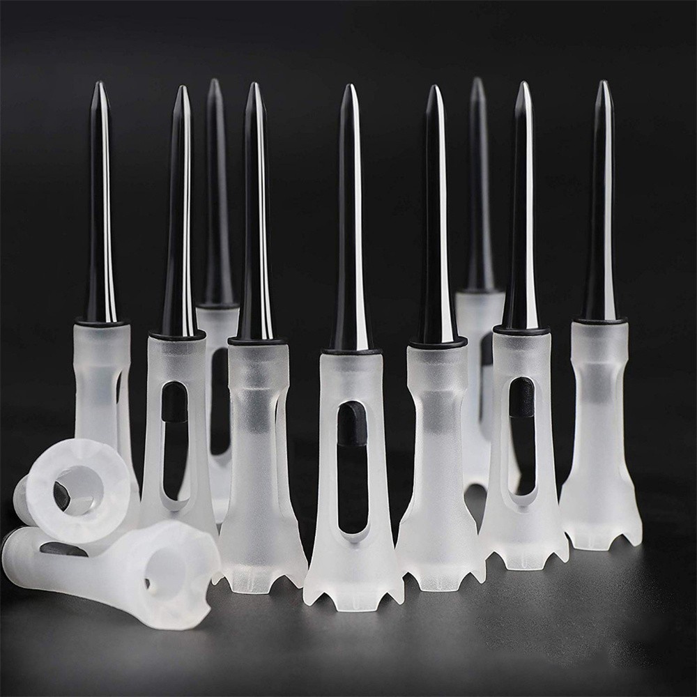 Bộ 10 giá đỡ bóng golf bằng nhựa bền bỉ 83mm