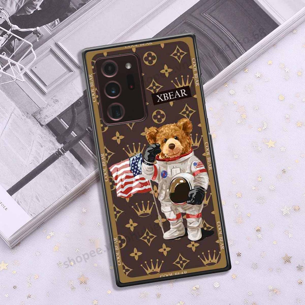 Ốp lưng điện thoại Samsung Note 20 Plus / Note 20 Ultra / Note 20+ in hình gấu bear, kaws, doremon thời trang, cao cấp
