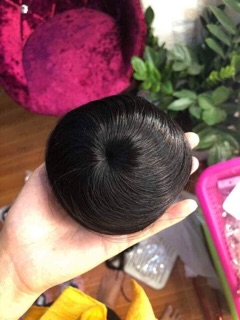 Tóc giả búi củ tỏi