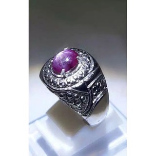 Đá ruby Tự Nhiên Hình Ngôi Sao Lấp Lánh