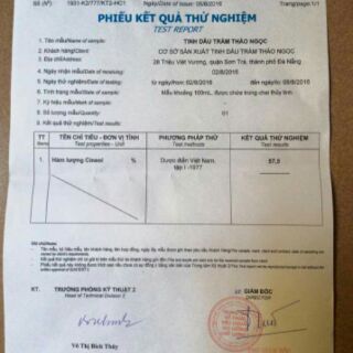 Tinh dầu tràm