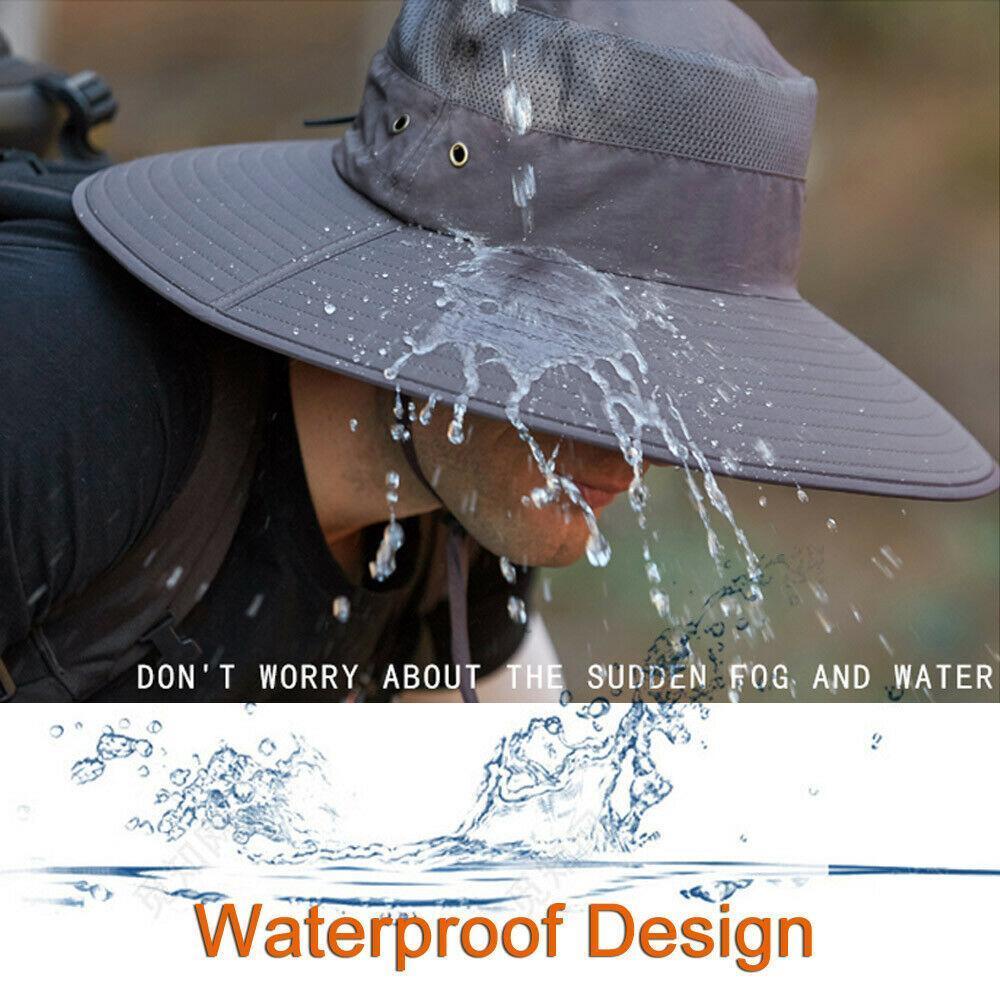 Mũ Rộng Vành Chống Nắng Chống Thấm Nước Thời Trang Đi Bộ Đường Dài