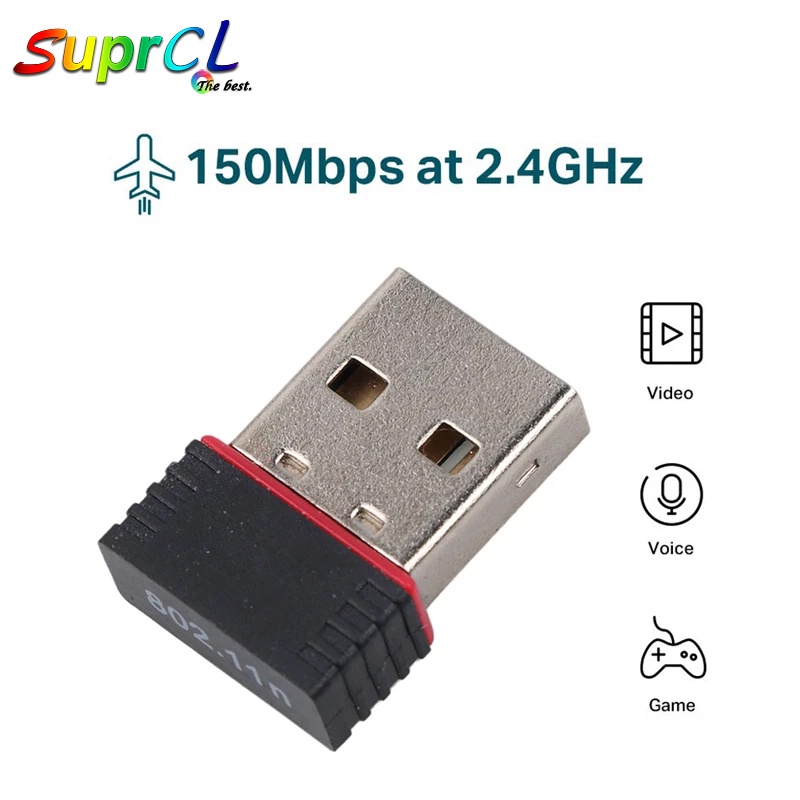 Usb Thu Sóng Wifi 802.11n 150mbps Cho Laptop