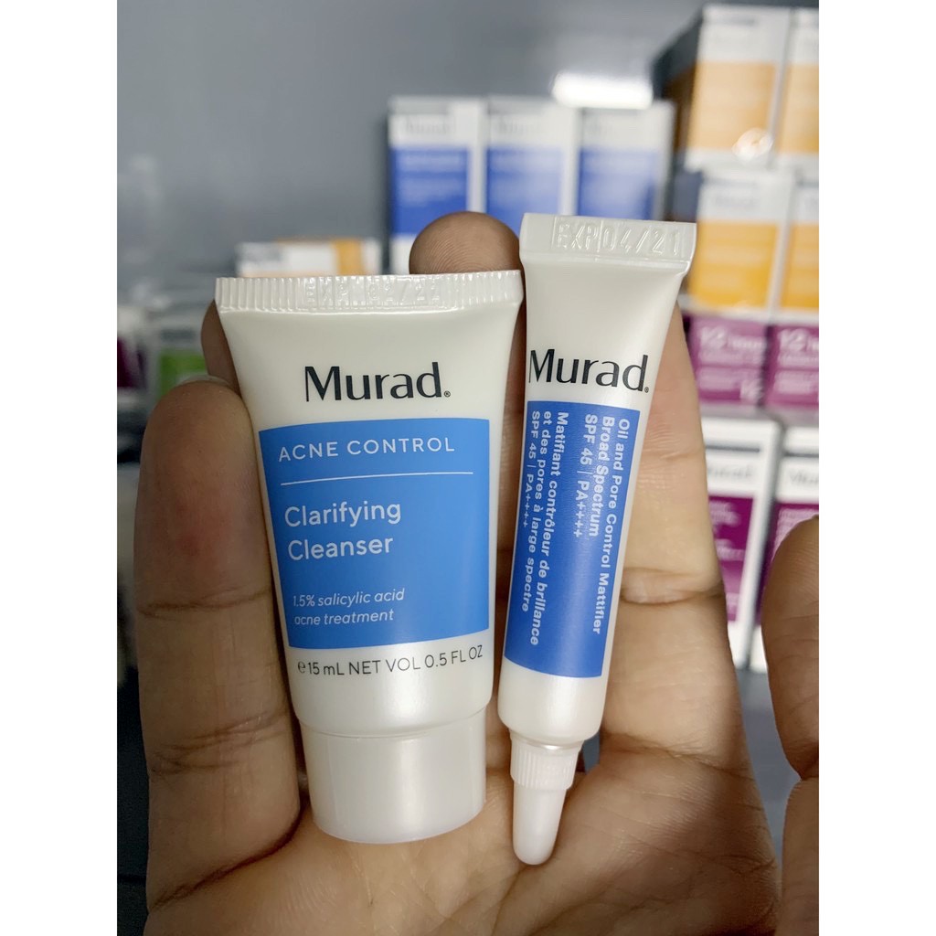 [Mini] Set Sản Phẩm Giảm Mụn Dưỡng Da Murad Acne Control