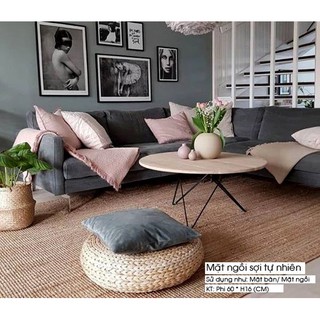 ĐIỆM NGỒI ĐAN SỢI LỤC BÌNH
