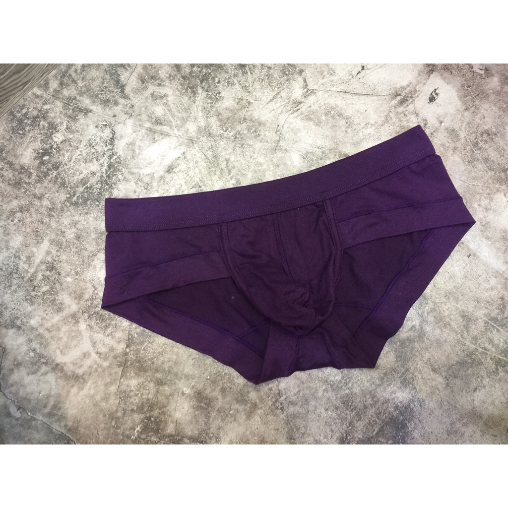 [free ship 50k + che tên đơn hàng] QUẦN LÓT NAM TAM GIÁC TRƠN THUN COTTON CAO CẤP (HÌNH THẬT)