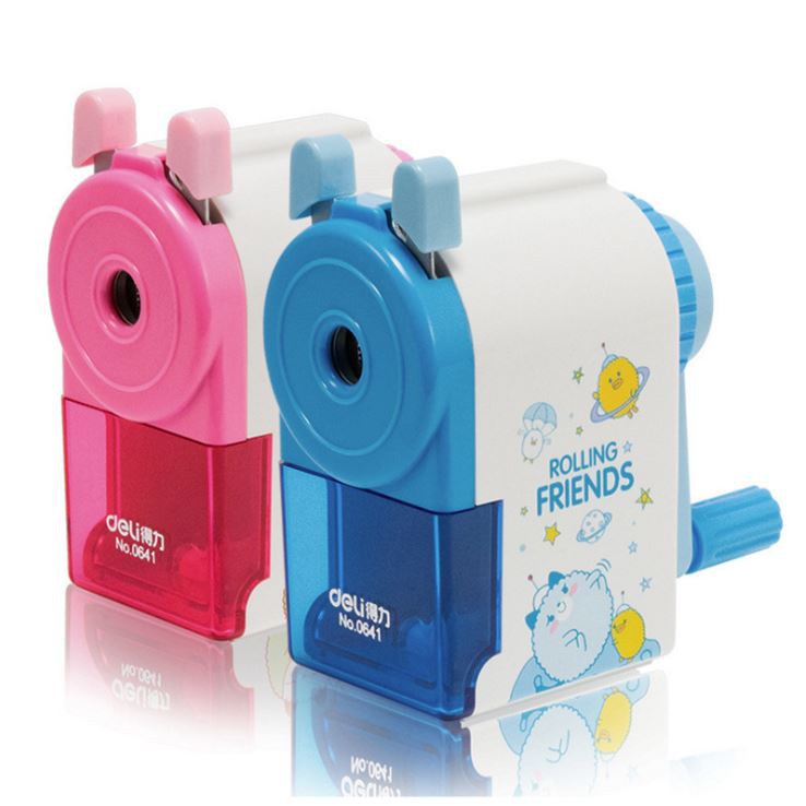 Dụng cụ chuốt bút chì thông minh và hộp 6 cây bút chì chuốt HB6