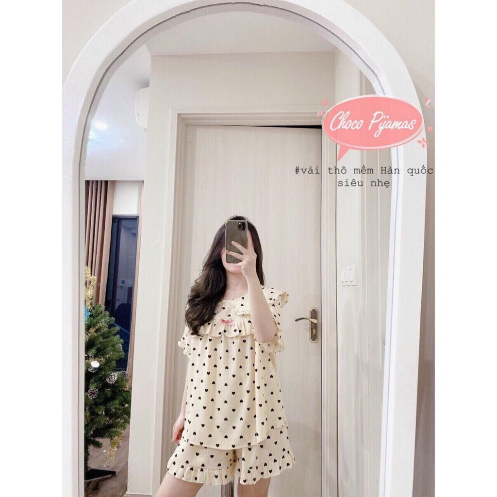 BỘ BẦU CAO CẤP SIÊU XINH❤️CHẤT THÔ MỀM HÀN QUỐC SIÊU MÁT SIÊU MỀM❤️BỘ SAU SINH LỬNG FREE SIZE 43~70KG BBH07