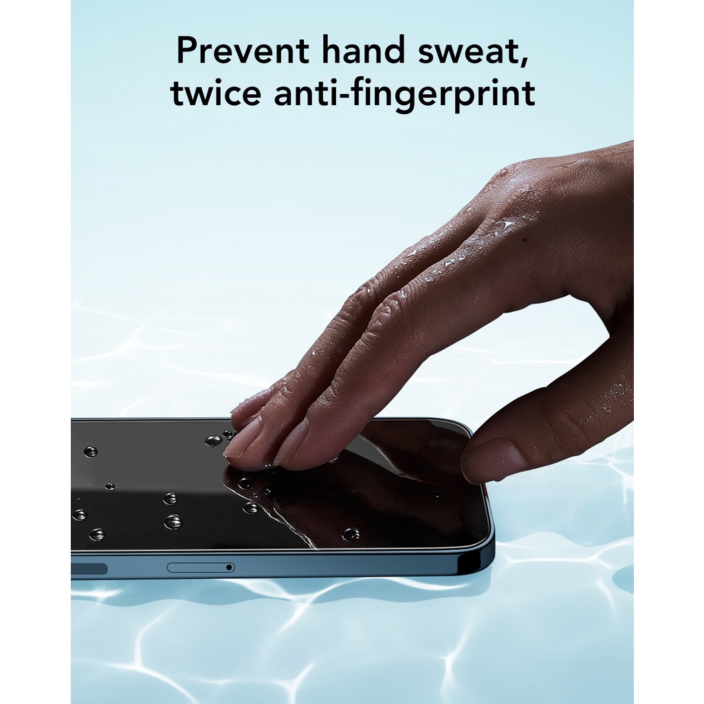 Miếng Dán Cường Lực ESR Armorite Ultra-Tough Siêu Cứng Chống Vân Tay Chống Bụi Dành Cho iPhone 13/ 13 Pro/ 13 Promax