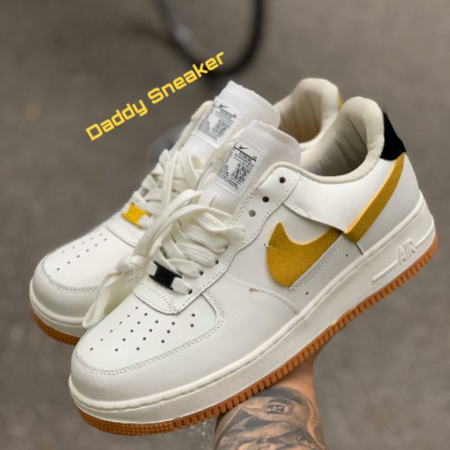 < VIDEO + ẢNH THẬT > GIÀY SNEAKER AF1 VÀNG ĐEN THẤP CỔ