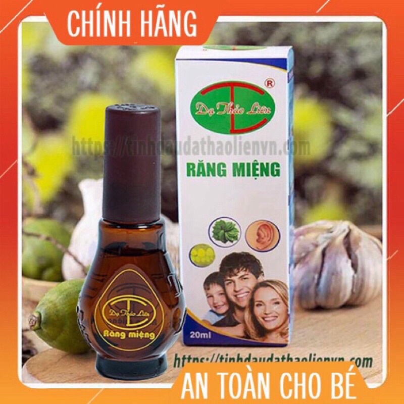 Tinh dầu răng miệng Dạ Thảo Liên Lọ TO 20ml (cam kết chính hãng)