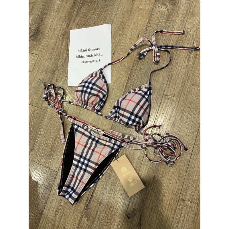 [BKN1048] &lt;BRAND&gt; SET BIKINI TRIANGLE BBR