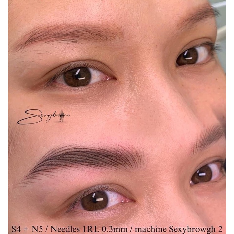 Mực GH Chuyên HairStrokes Tạo Sợi Bằng Máy, Phun Rải Hạt Chân Mày DCPX-NTA