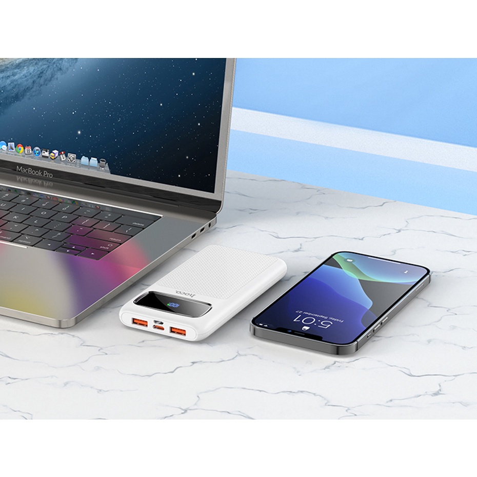 Pin sạc dự phòng HOCO. 81 100% chính hãng 10000mAh PD 22.5W thích hợp cho iphone 11 12 Pro Redmi note 10