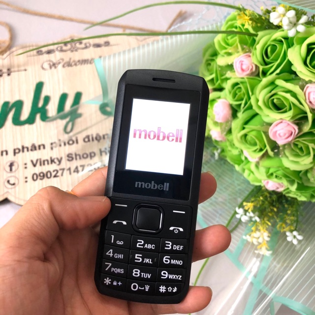 Điện thoại Mobell C206 có chức năng ghi âm cuộc gọi 2 sim 2 sóng mới Full box Bảo hành 12 tháng - Hãng chính hãng