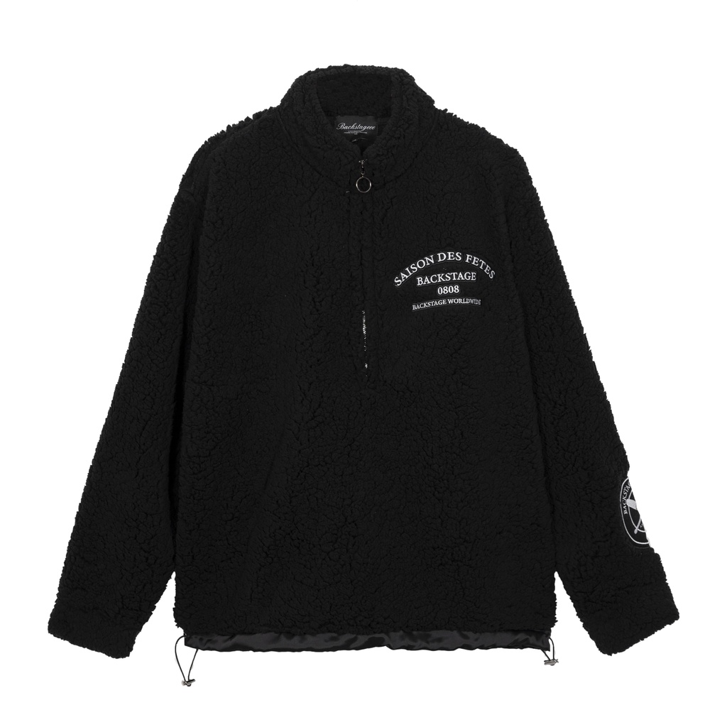 Áo khoác lông cừu Saison des fetes Fleece Pullover Jacket Backstage88