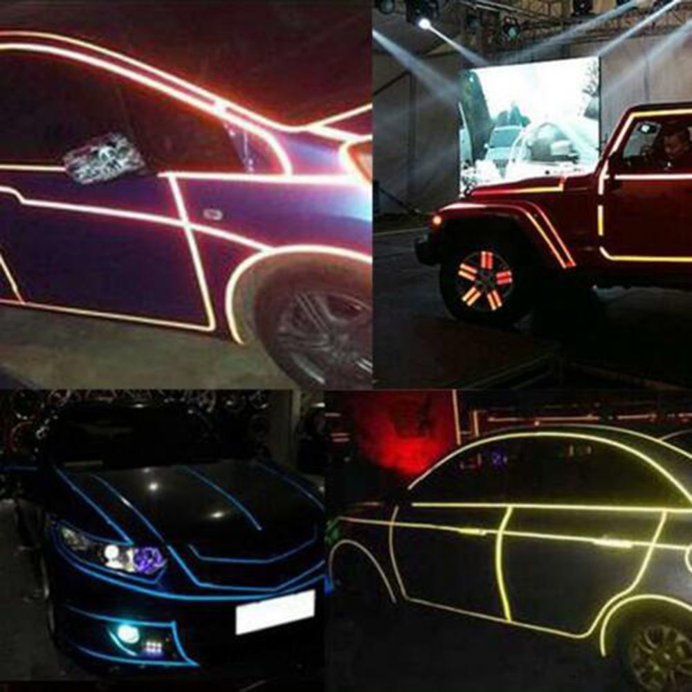 1 Nhãn Dán Phản Quang Cảnh Báo An Toàn Chống Nước Nhiều Màu Sắc Trang Trí Vành Bánh Xe Máy Xe Đạp