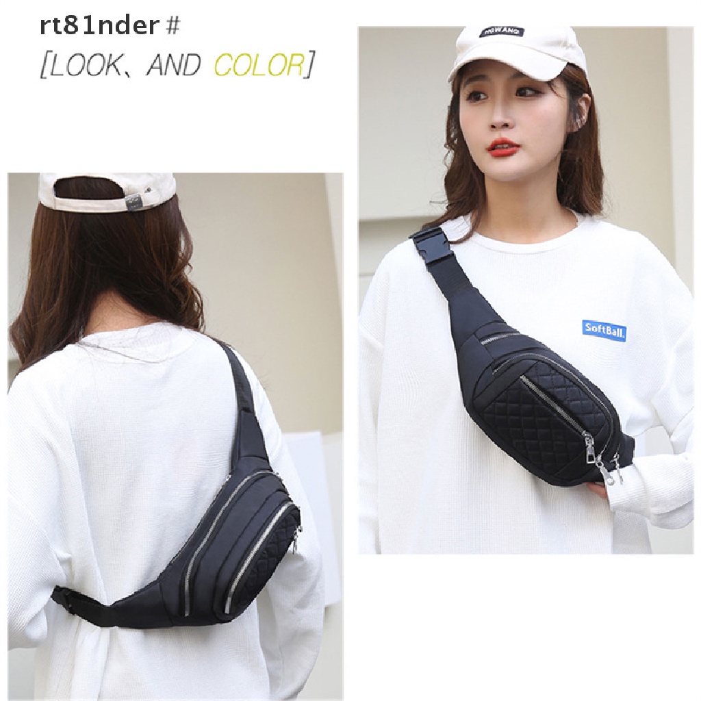 Túi Đeo Chéo Ngực / Thắt Lưng Bằng Vải Oxford Chống Nước Cho Nữ