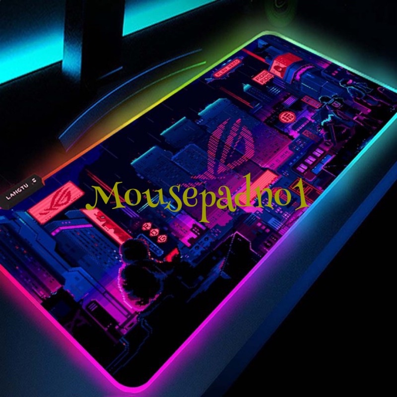 lót chuột gaming mouse pad desk pad thảm da trải bàn in chất lượng cao giặt được size lớn 40x90