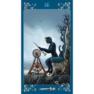 Bộ Bài Black Cats Tarot (Guu Tarot Shop)