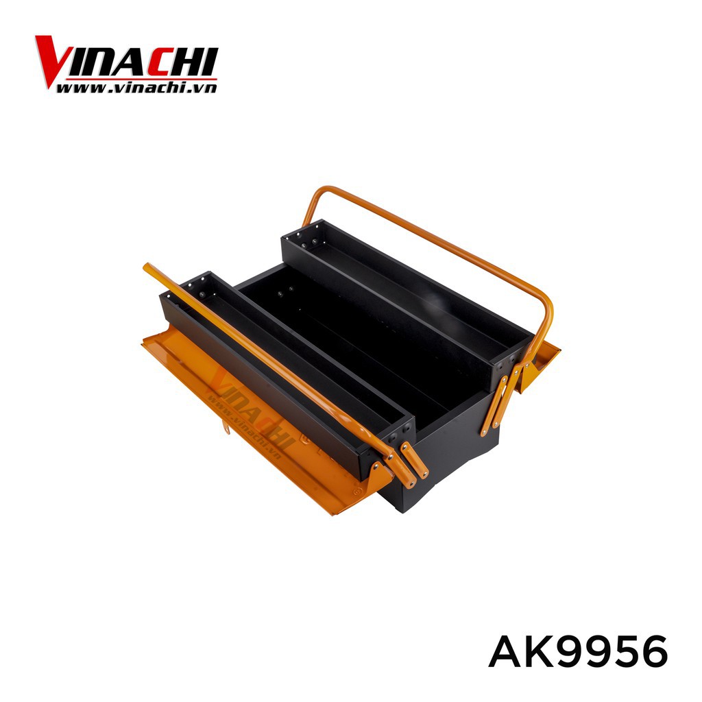 Hộp đựng đồ nghề Asaki AK9956 - 2 tầng 50x20x18cm