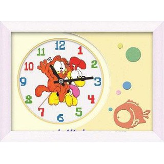 Tranh Thêu Chữ Thập Đồng Hồ Chó Và Hổ ISW069 (KHÁCH TỰ THÊU) KT:40X40CM