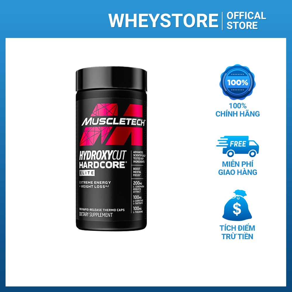 Viên uống giảm cân, đốt mỡ Hydroxycut Elite