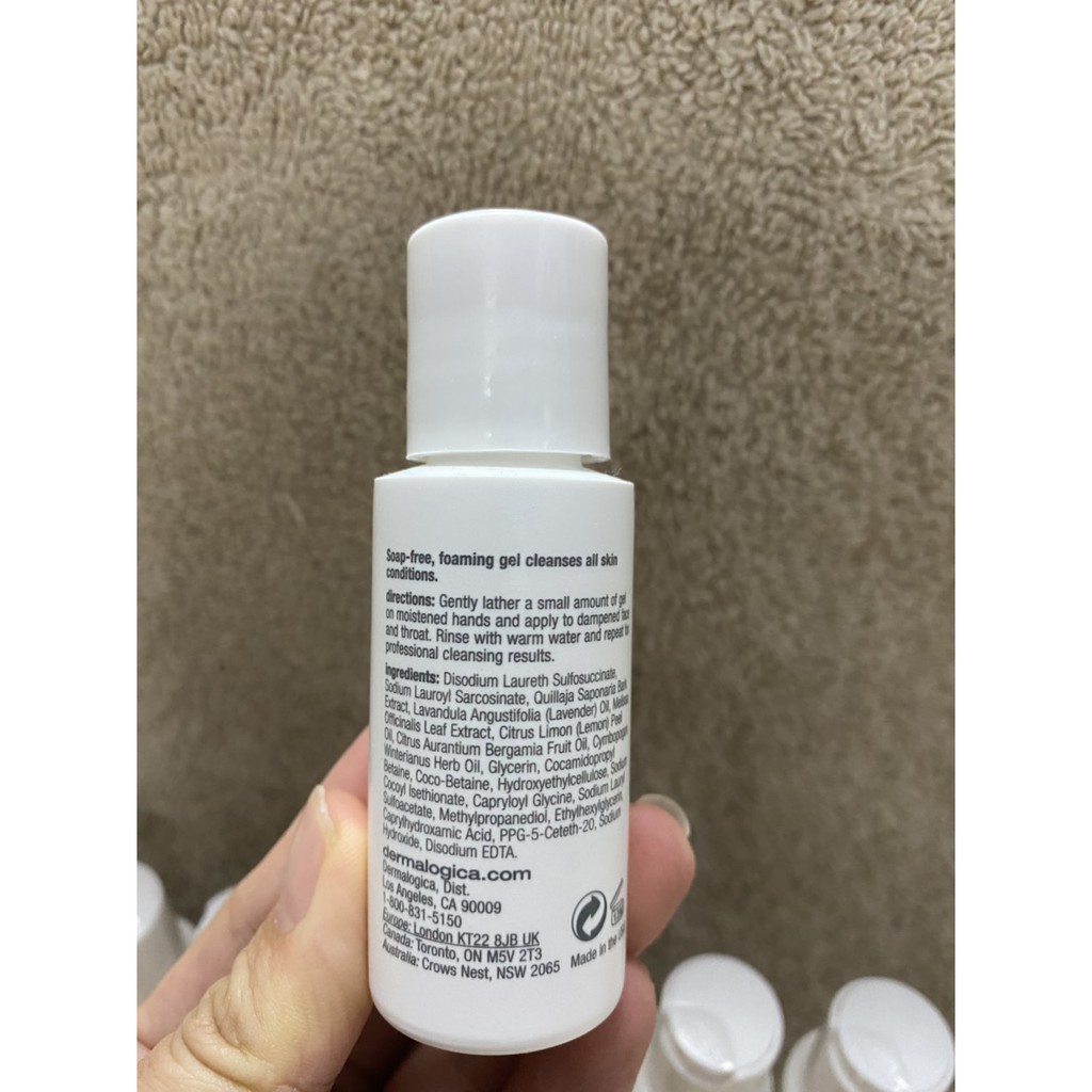 [HÀNG SAMPLE SEPHORA] Sữa rửa mặt Dermalogica 30ml.