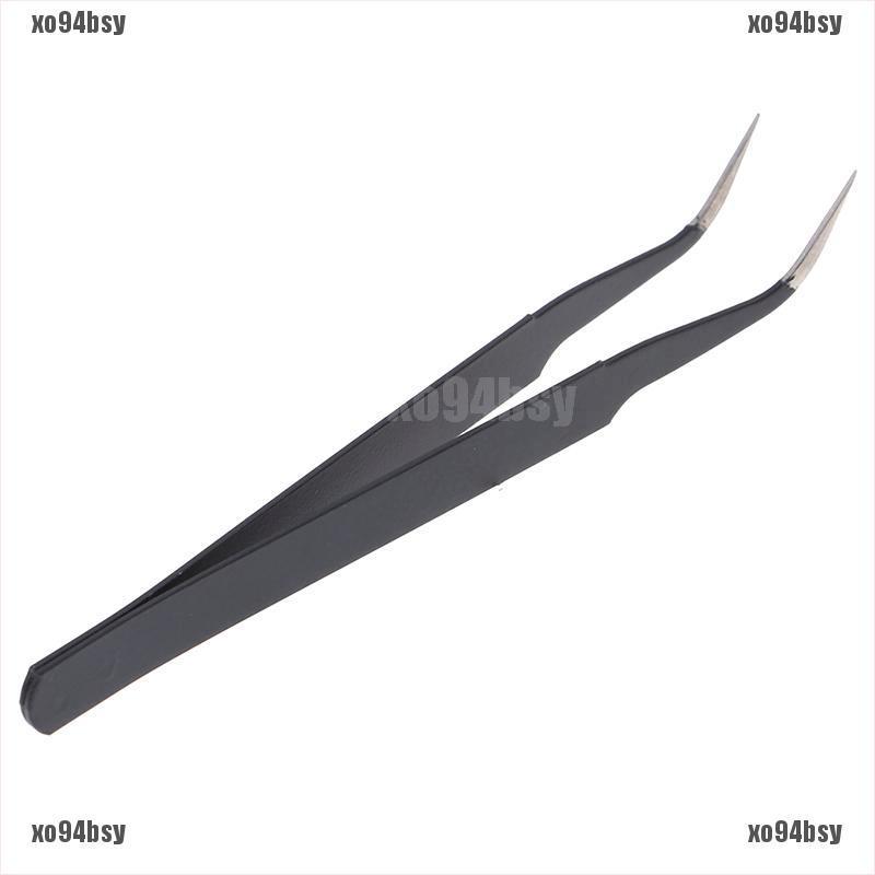 [xo94bsy]1PC Micro Point Curved Straight s Fine Tip Stainless Steel