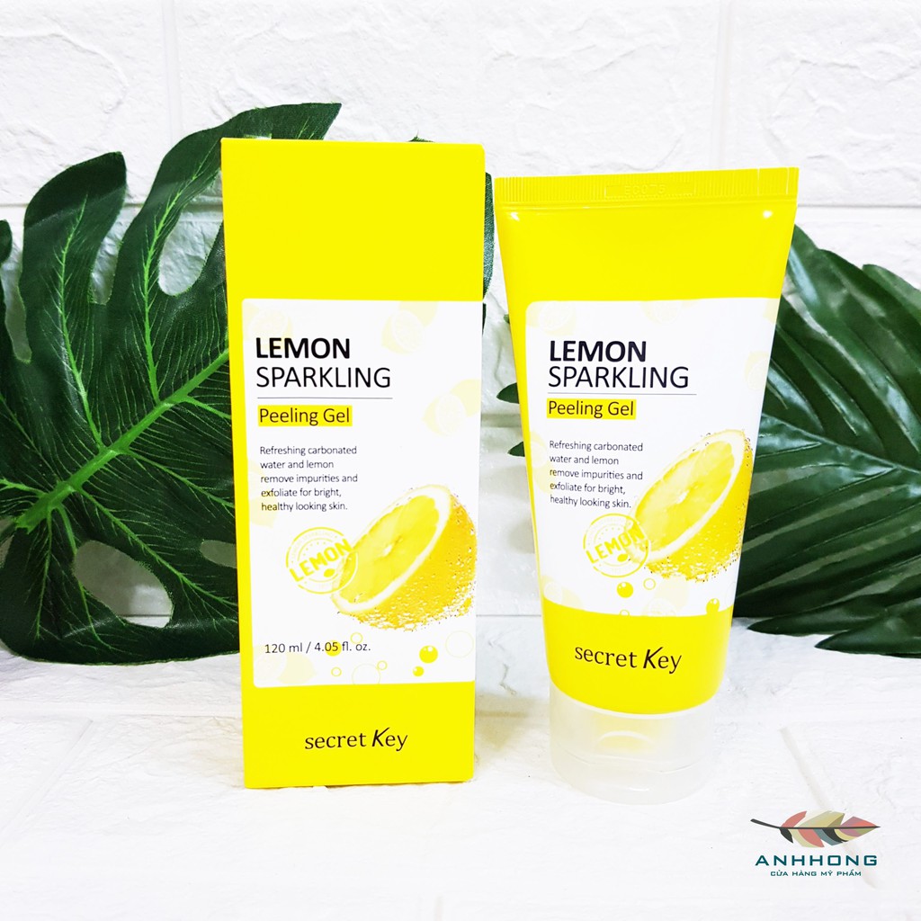 Gel tẩy tế bào chết sáng da Secret Key Lemon Sparkling Peeling Gel