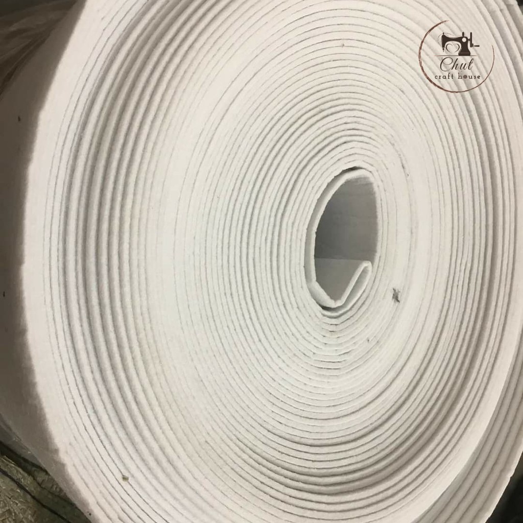 Mếch bông 3mm ủi nhiệt - Mex dùng cho may vá, đồ handmade