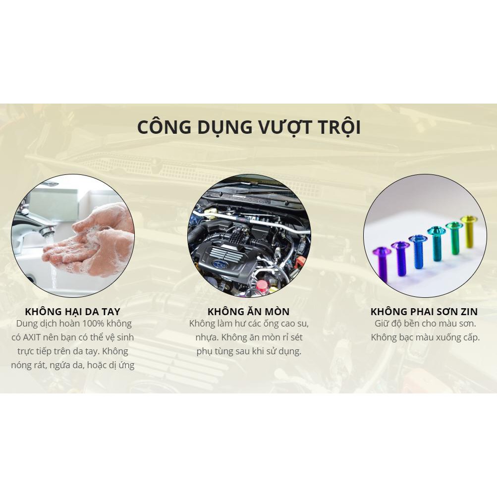 [RẺ VÔ ĐỊCH]   Dung Dịch Tẩy Rửa Vệ Sinh Đầu Bò Lốc Máy Oto Xe Máy LEVO PRO (ctv)