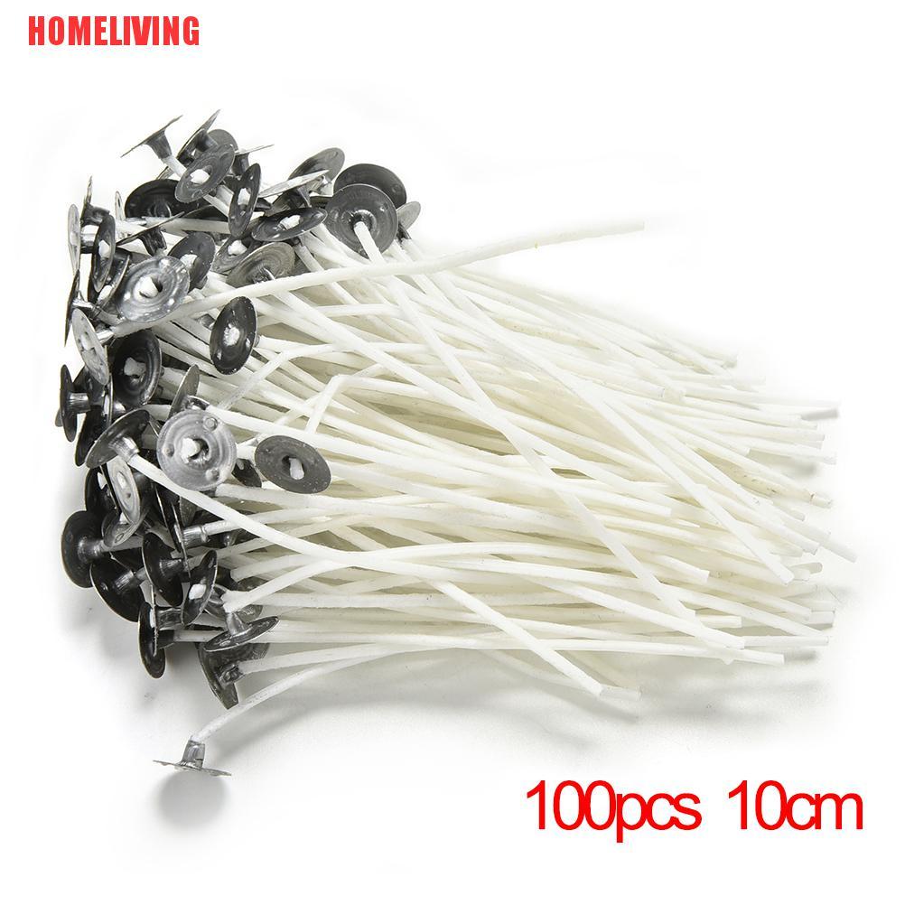 Set 100 Dây Tim Cotton 8 / 10 / 12 / 15 / 20Cm Chuyên Dụng Cho Nến DIY