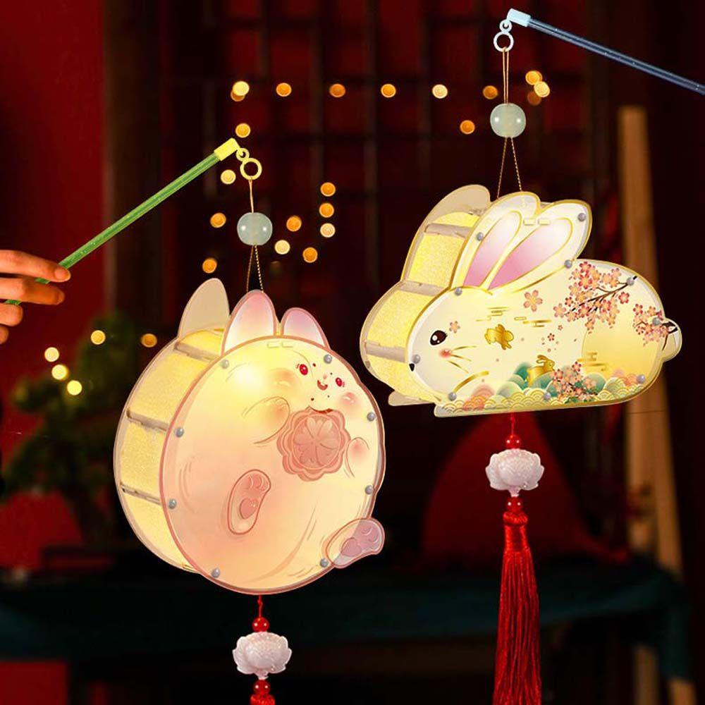Lồng Đèn Trung Quốc Tự Làm Thủ Công Hình Động Vật Hoạt Hình Dễ Thương Trang Trí Đa Ứng Dụng