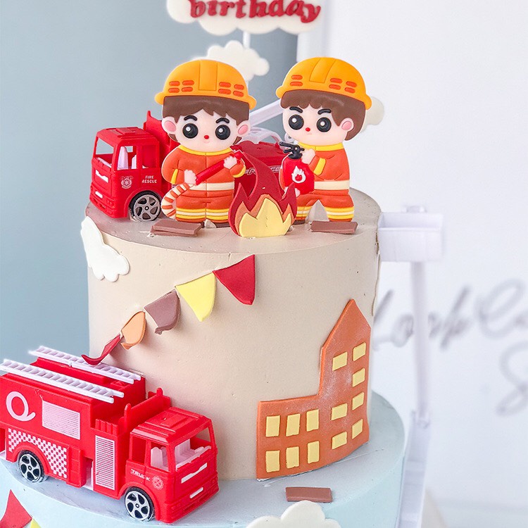 Trang Trí Bánh Sinh Nhật, Bánh Kem  - cặp đôi silicon ( nhựa ) mới nhất 2022