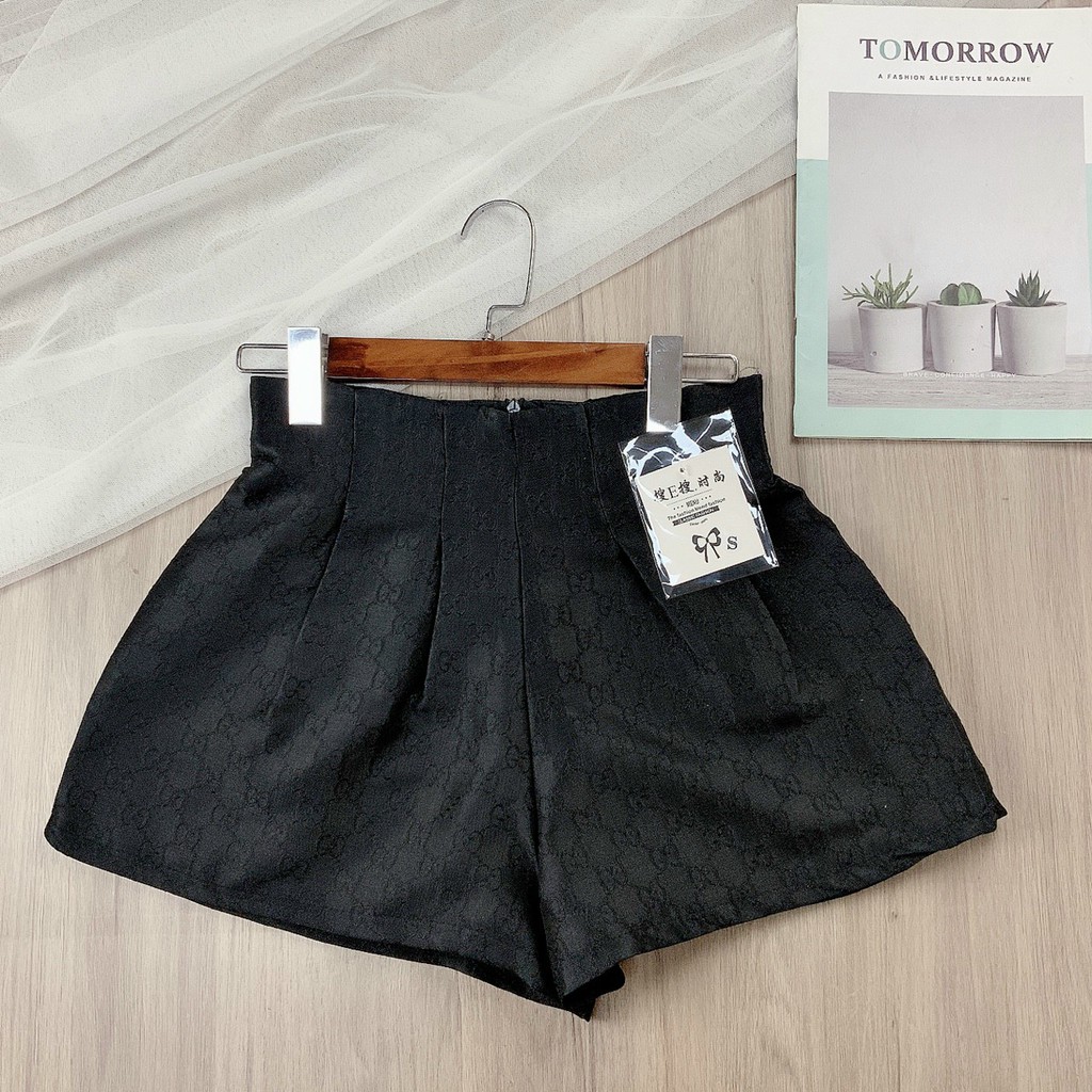 Quần Short𝑭𝑹𝑬𝑬𝑺𝑯𝑰𝑷Quần Đùi xếp ly,Quần Short Thời Trang-LY STORE